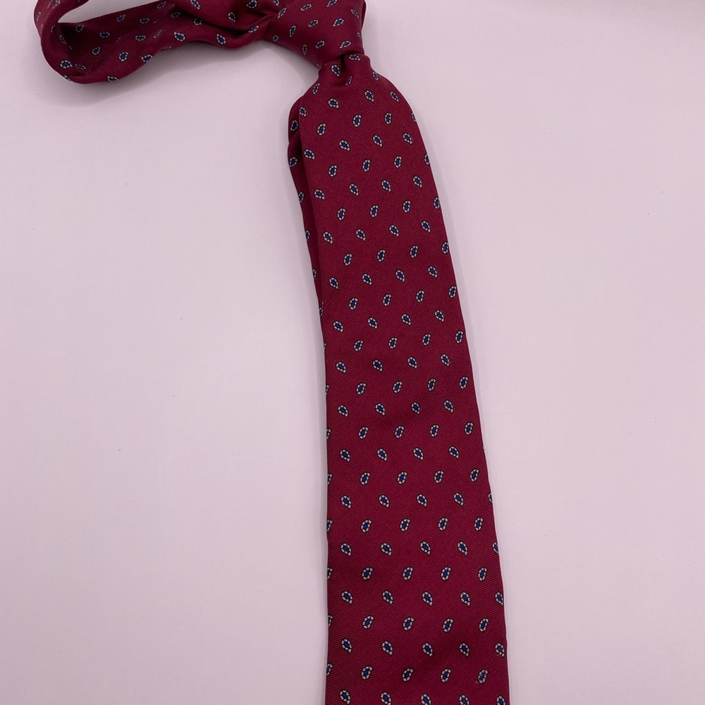 Baskin Maroon and Blue Men's Tie